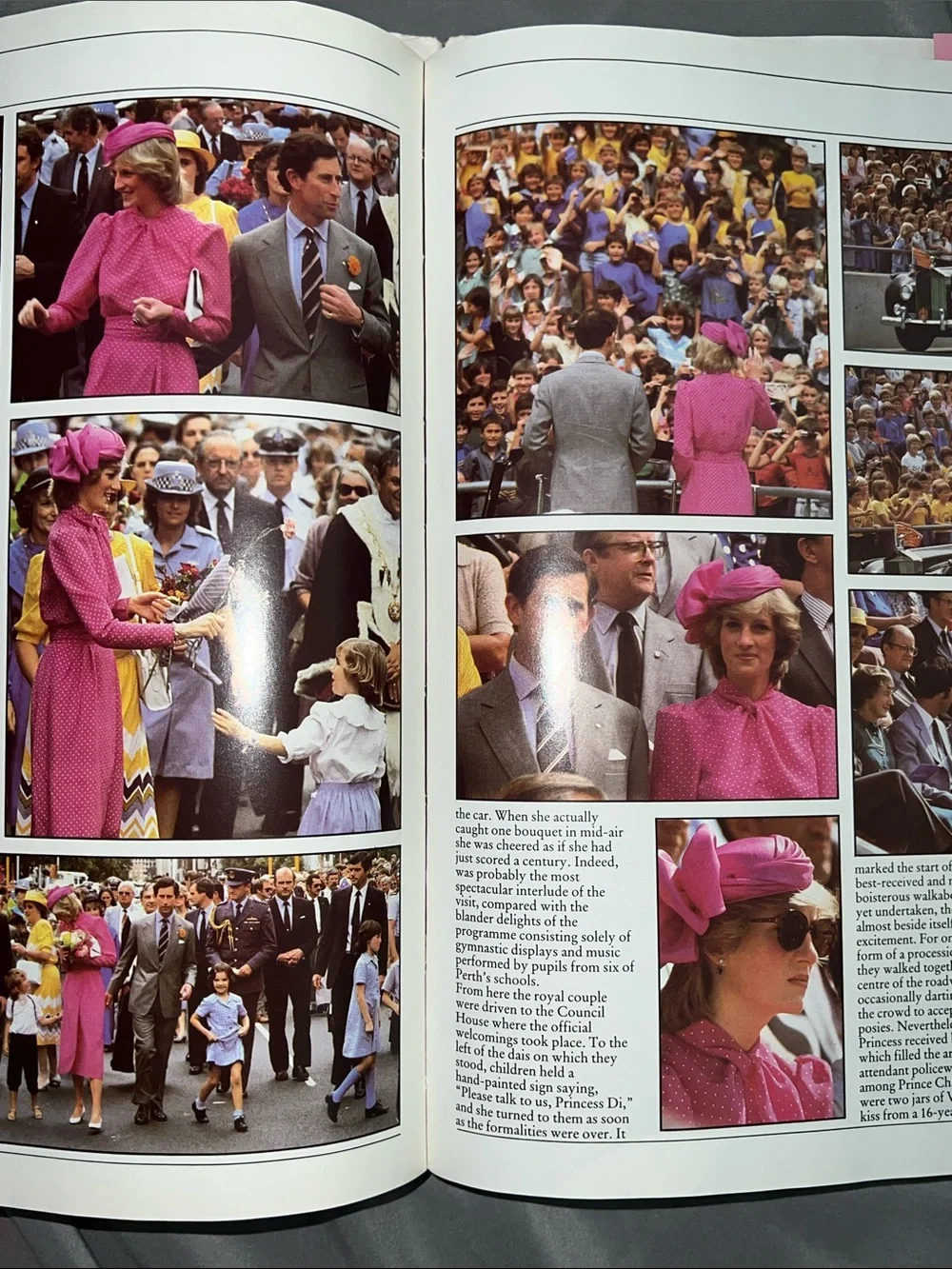 Vintage Princess Diana & Royal Family Hardcover Book Lot (4 Books, 1982-1985)